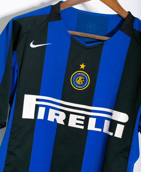 Inter Milan 2004-05 Veron Home Kit (M)