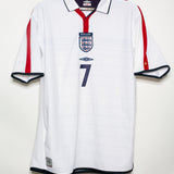England 2003 Beckham Reversible Home Kit (L)