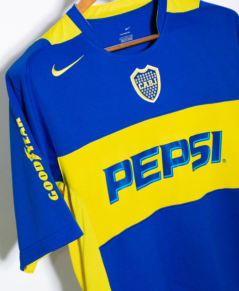 Boca Juniors 2004-05 Tevez Home Kit NWT (L)