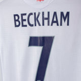 England 2006 Beckham Home Kit (L)