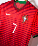 Portugal 2014 Ronaldo Player Issue Home Kit (M)