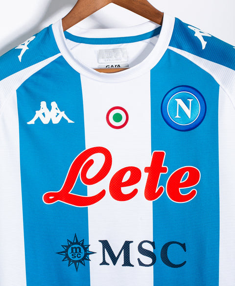 Napoli 2020-21 Maradona Fourth Kit (2XL)