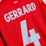 England 2004 Gerrard Away Kit (L)