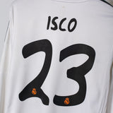 Real Madrid 2013-14 Isco Long Sleeve Home Kit (M)