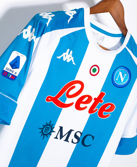 Napoli 2020-21 Maradona Fourth Kit (2XL)