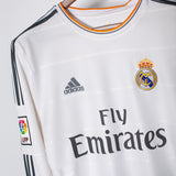 Real Madrid 2013-14 Isco Long Sleeve Home Kit (M)