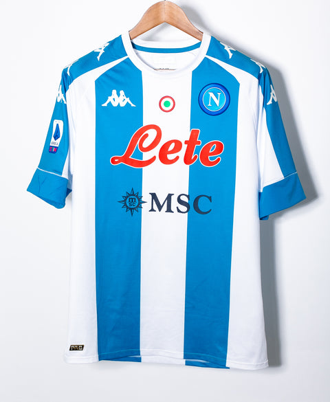 Napoli 2020-21 Maradona Fourth Kit (2XL)