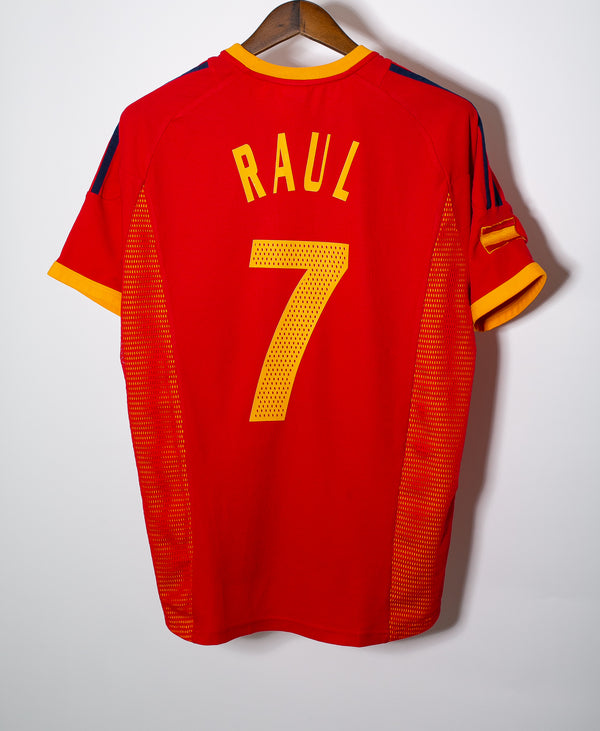 Spain 2002 Raul Home Kit (M)