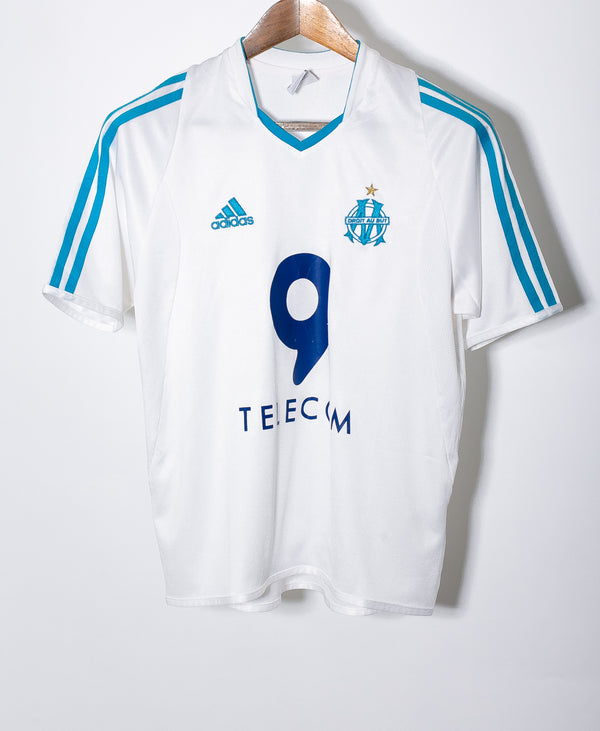 Marseille 2003-04 Drogba Home Kit (YL)