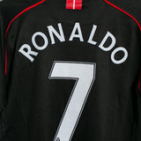Manchester United 2007-08 Ronaldo Away Kit (L)