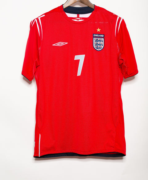 England 2004 Beckham Away Kit (L)