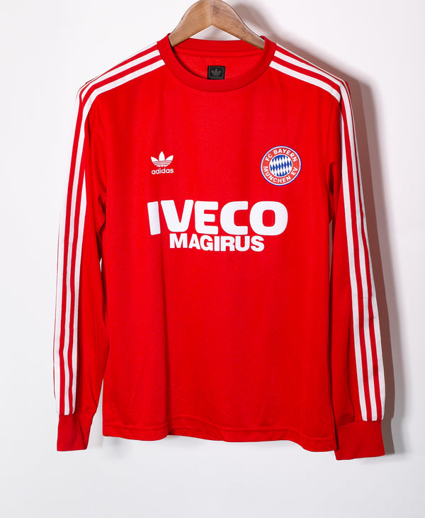 Bayern Munich 2006 Retro 1983 Long Sleeve Home Kit (L)