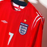 England 2004 Beckham Away Kit (L)