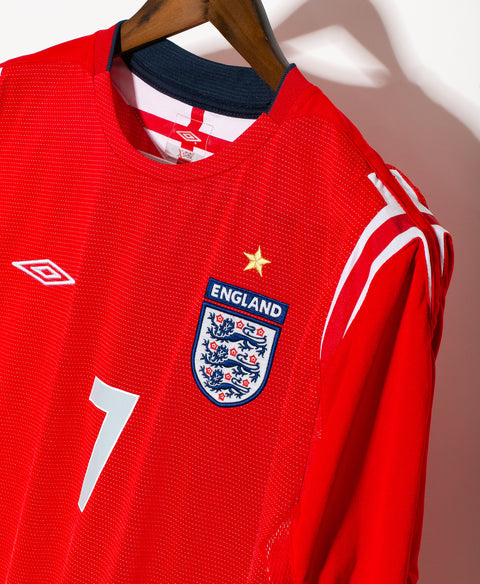 England 2004 Beckham Away Kit (L)