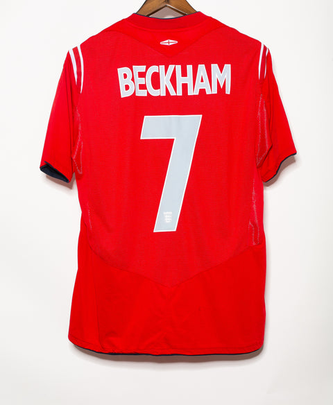 England 2004 Beckham Away Kit (L)