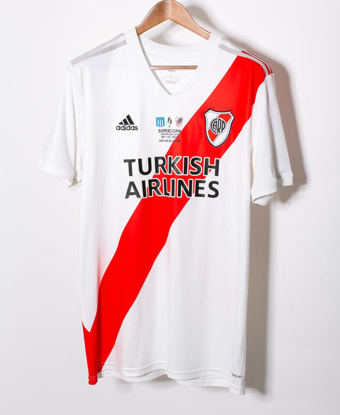 River Plate 2021 Carrascal Supercopa Argentina Home Kit (L)