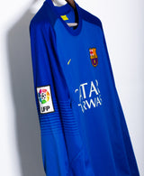 Barcelona 2013-14 Long Sleeve GK Away Kit (XL)