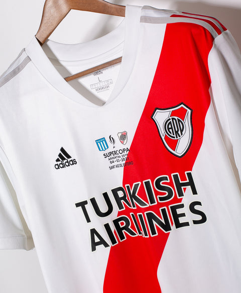 River Plate 2021 Carrascal Supercopa Argentina Home Kit (L)