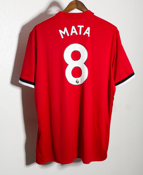 Manchester United 2017-18 Mata Home Kit (2XL)
