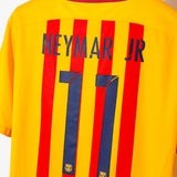 Barcelona 2015-16 Neymar Jr Away Kit (XL)