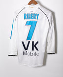 Marseille 2005-06 Ribery Long Sleeve Home Kit (M)