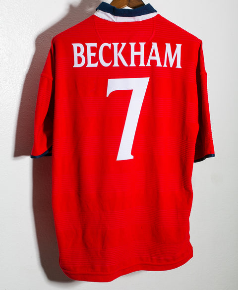 England 2000 Beckham Away Kit (XL)