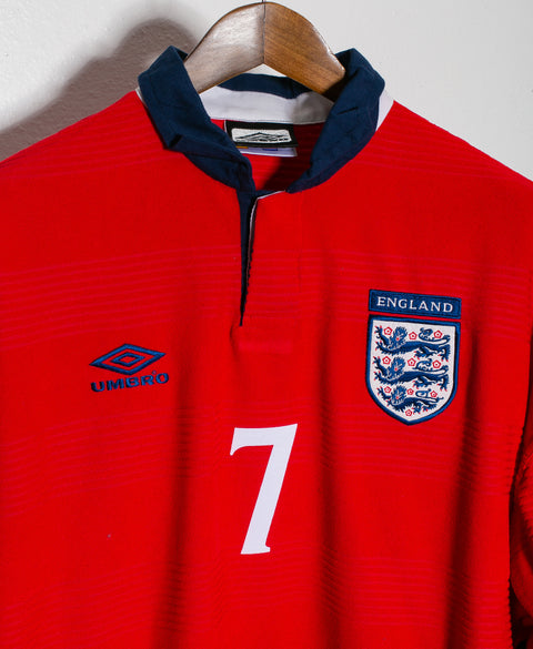 England 2000 Beckham Away Kit (XL)