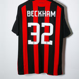 AC Milan 2008-09 Beckham Home Kit (L)
