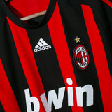 AC Milan 2008-09 Beckham Home Kit (L)