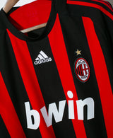 AC Milan 2008-09 Beckham Home Kit (L)