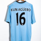 Manchester City 2012-13 Aguero Home Kit (2XL)