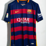 Barcelona 2015-16 Messi Home Kit (L)
