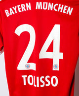 Bayern Munchen 2017-18 Tolisso Home Kit (S)