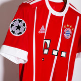 Bayern Munchen 2017-18 Tolisso Home Kit (S)