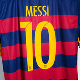 Barcelona 2015-16 Messi Home Kit (L)