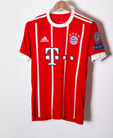 Bayern Munchen 2017-18 Tolisso Home Kit (S)