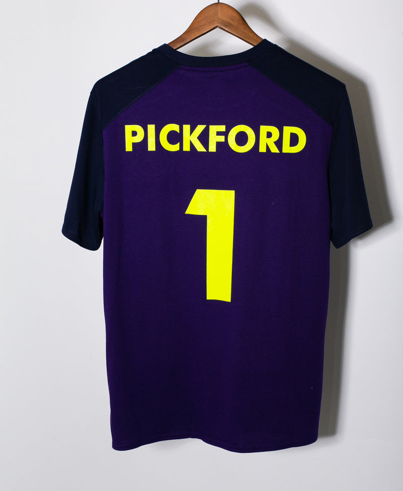 Everton 2017-18 Pickford GK Training Shirt NWT (L)