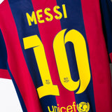 Barcelona 2014-15 Messi Home Kit (XL)