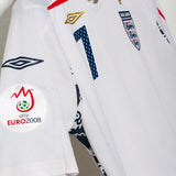 England 2008 Beckham Home Kit (L)