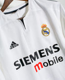 Real Madrid 2003-04 Zidane Home Kit (L)