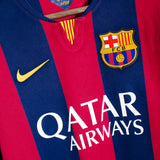 Barcelona 2014-15 Messi Home Kit (XL)