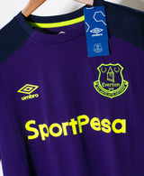 Everton 2017-18 Pickford GK Training Shirt NWT (L)