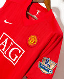 Manchester United 2007-08 Ronaldo Home Kit (2XL)