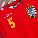 England 2006 Ferdinand Away Kit (M)