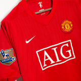 Manchester United 2007-08 Ronaldo Home Kit (2XL)