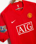 Manchester United 2007-08 Ronaldo Home Kit (2XL)
