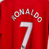 Manchester United 2007-08 Ronaldo Home Kit (2XL)