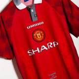 Manchester United 1996-97 Beckham Home Kit (L)