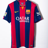 Barcelona 2014-15 Messi Home Kit (L)