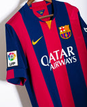 Barcelona 2014-15 Messi Home Kit (L)